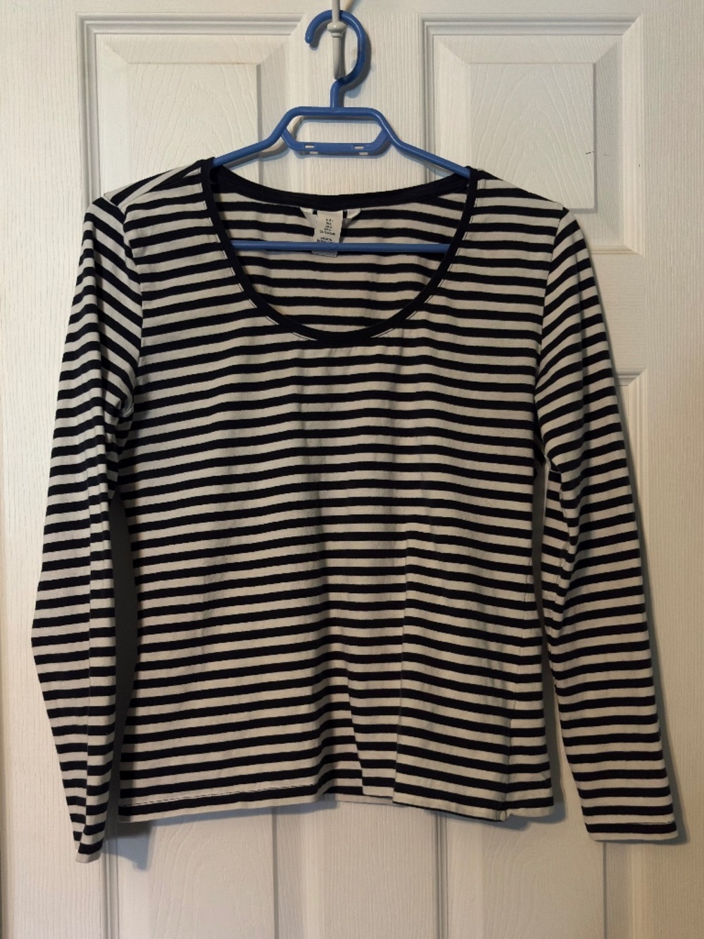 H&M striped long sleeve shirt